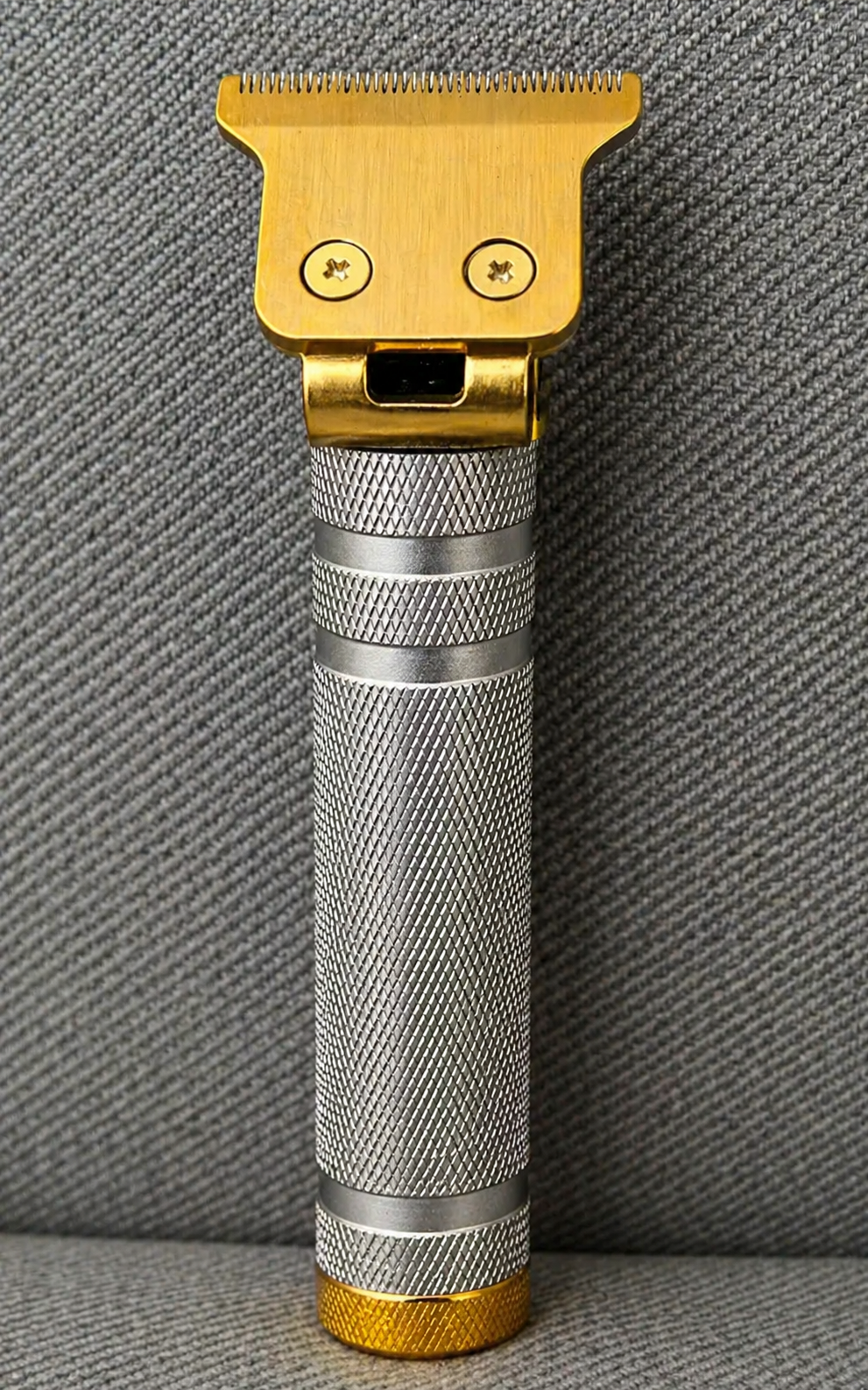Vintage T9 Barbeador Gold Silver Beard Hair Trimmer Cutter Machine for Men