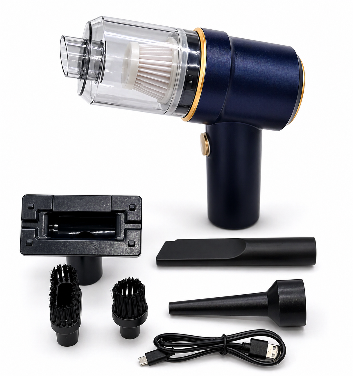 9000Pa Handheld Car Vacuum Cleaner and Air Duster, 120W