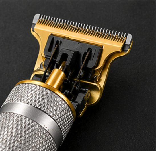 Vintage T9 Barbeador Gold Silver Beard Hair Trimmer Cutter Machine for Men